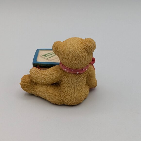 Cherished Teddies Bear with ABC "G" Block (158488G) 1995 - Picture 5 of 9